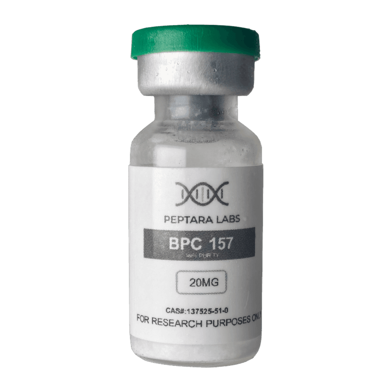 Peptara Labs BPC-157 20mg vial